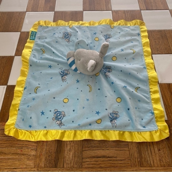 Goodnight Moon Bunny Rabbit Plush Lovey Security Blanket - Picture 6 of 12